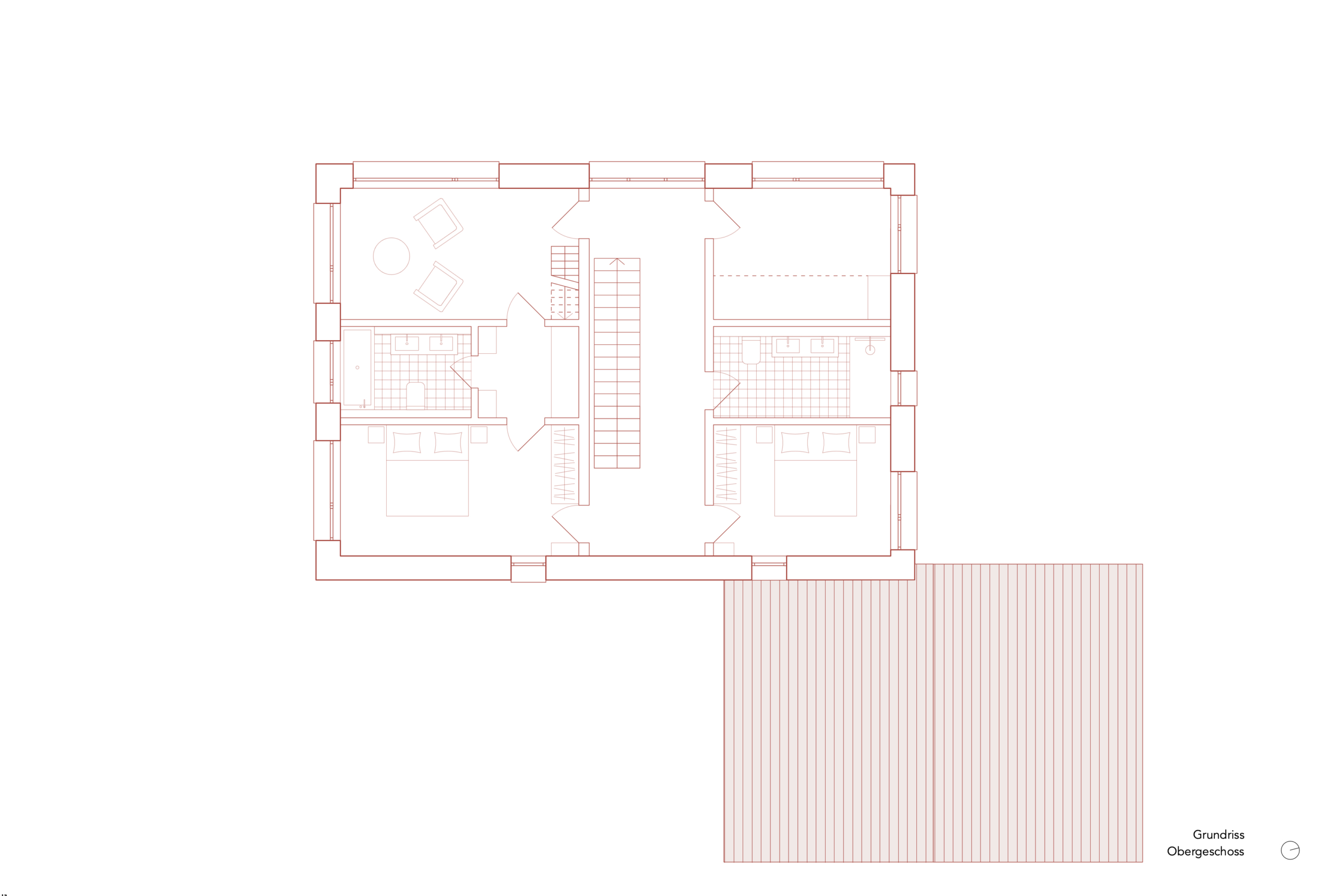 Holzmassivbauweise, Mehrgenerationenhaus, Holzbau