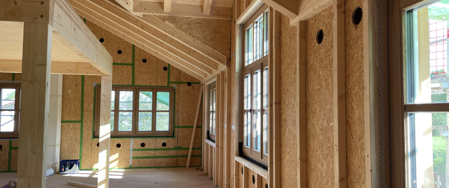 Passivhaus, Holzbau, Neubau