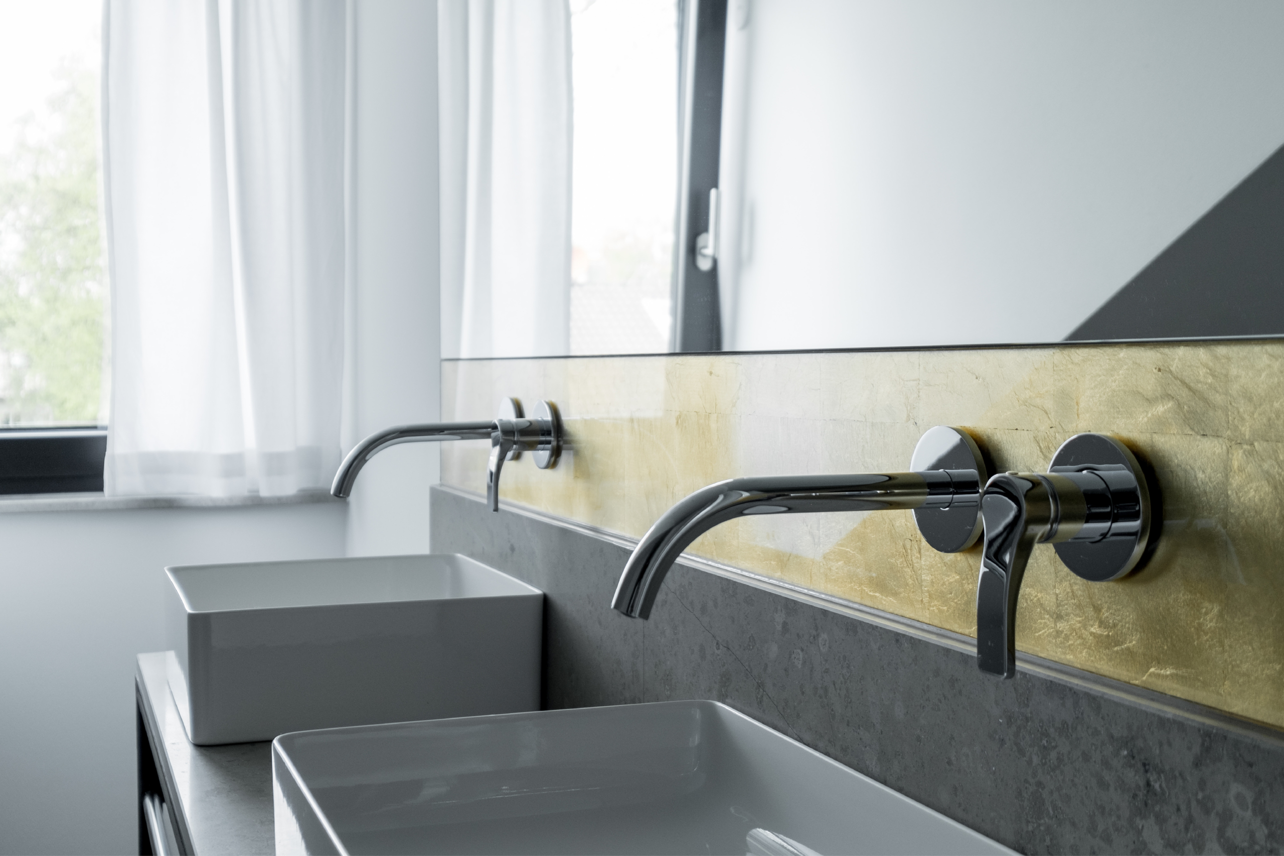 Kernsanierung, Reihenhaus, natürliche Materialien